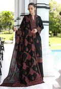 BAREEZE | DHANAK 3 PC FULL HEAVY EMB SUIT WITH HEAVY EMB SHAWL FOR WINTER 2027