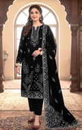 MARIA.B | DHANAK 3 PC FULL HEAVY EMB SUIT WITH HEAVY EMB SHAWL FOR WINTER 2027