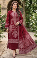 MARIA.B | DHANAK 3 PC FULL HEAVY EMB SUIT WITH HEAVY EMB SHAWL FOR WINTER 2027