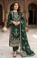 MARIA.B | DHANAK 3 PC FULL HEAVY EMB SUIT WITH HEAVY EMB SHAWL FOR WINTER 2027