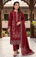 MARIA.B | DHANAK 3 PC FULL HEAVY EMB SUIT WITH HEAVY EMB SHAWL FOR WINTER 2027