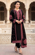 MARIA.B | DHANAK 3 PC FULL HEAVY EMB SUIT WITH HEAVY EMB SHAWL FOR WINTER 2027