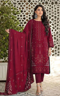 MARIA.B | DHANAK 3 PC FULL HEAVY EMB SUIT WITH HEAVY EMB SHAWL FOR WINTER 2027