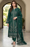 MARIA.B | DHANAK 3 PC FULL HEAVY EMB SUIT WITH HEAVY EMB SHAWL FOR WINTER 2027